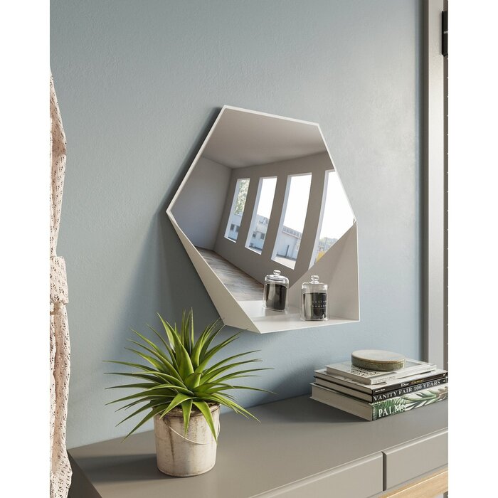 Gorillz Hive Wall Mirror - Wit