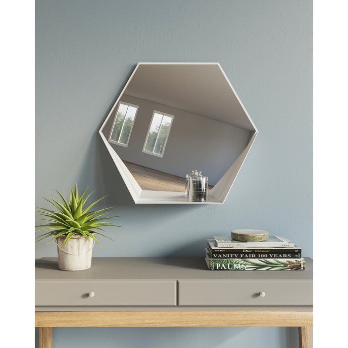 Gorillz Hive Wall Mirror - Wit