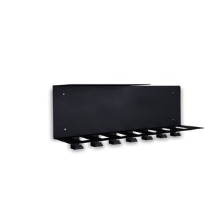 Gorillz Plenck - Wandkapstok - met Hoedenplank -Garderobe - Zwart