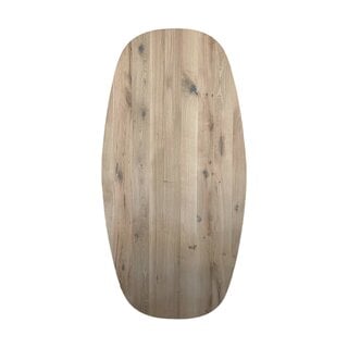 Wood & Work Deens ovaal met facetrand