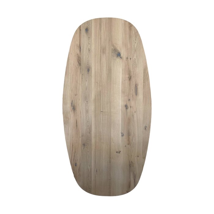 Wood & Work Deens ovaal met facetrand