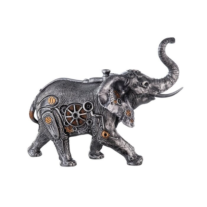 Polysculptuur "Steampunk Olifant"
