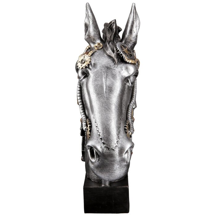 Polysculptuur "Steampunk Paard"