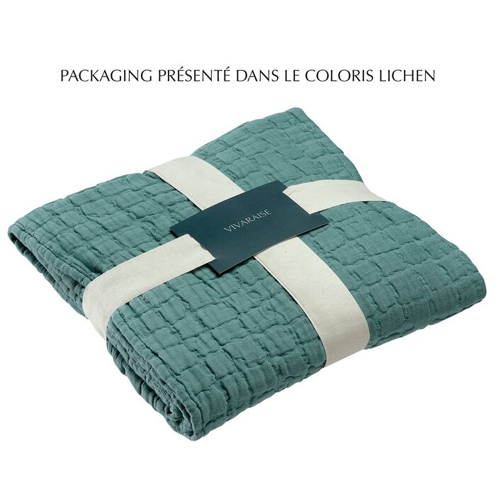 Bedsprei stonewashed Swami Thyme 240 x 260