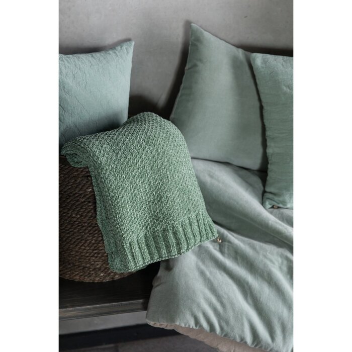 Geknoopt plaid Elise Opaline 140 x 200