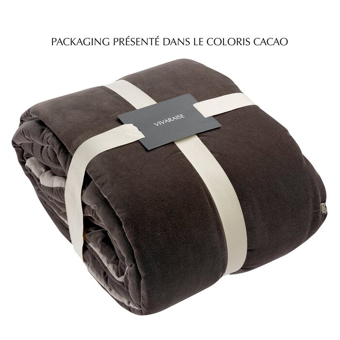 Elise Mais knoopsteek plaid 140 x 200