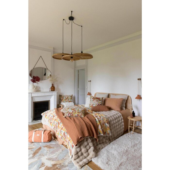 Berton Natural gerecyclede deken 130 x 160