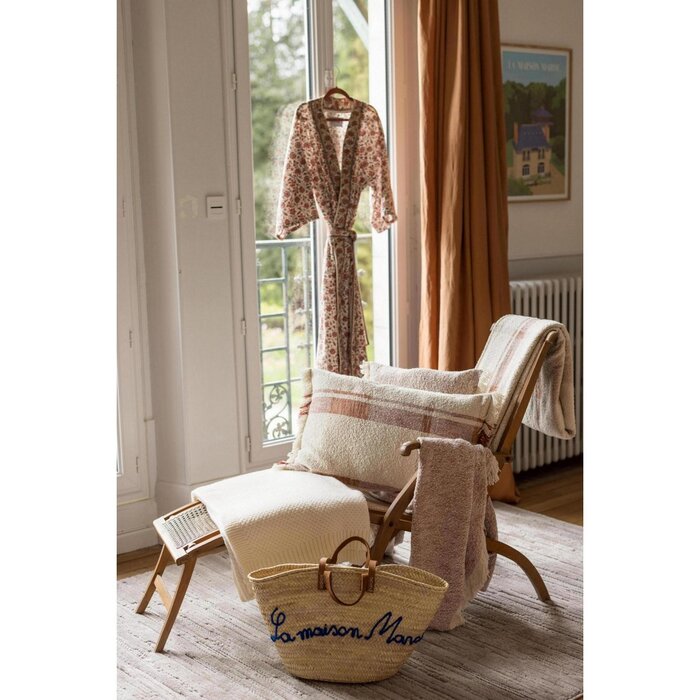 Jane Sienne gemêleerde deken 130 x 160