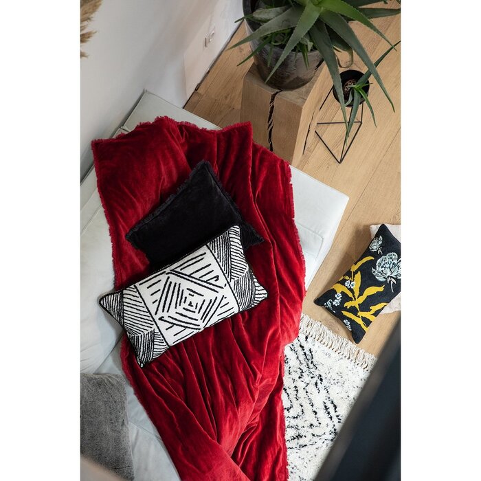 Plain throw Fara Ruby 135 x 200