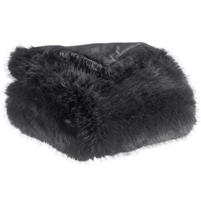 Gerecyclede deken Nolan Caviar 130 x 170