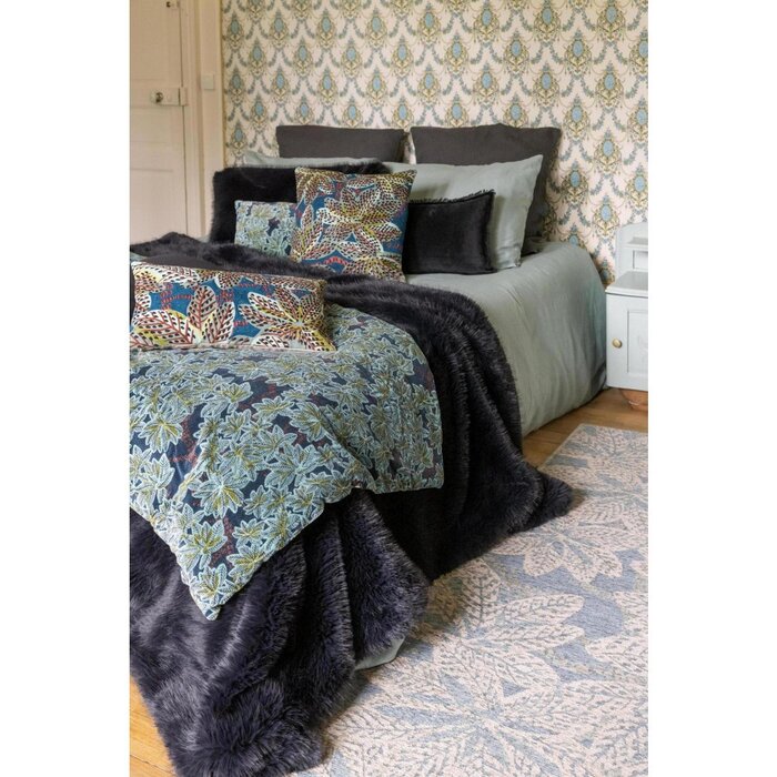 Gerecyclede deken Nolan Caviar 130 x 170