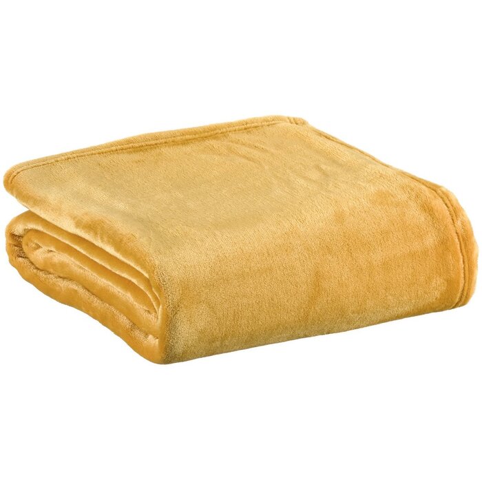 Théo Bronze gerecyclede deken 130 x 160