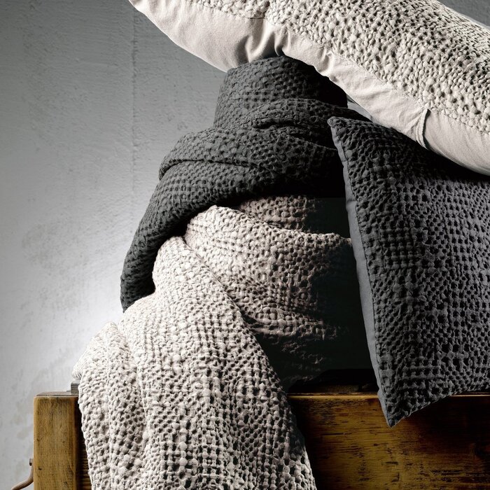 Plaid Stonewashed Tana Linnen 240 X 260