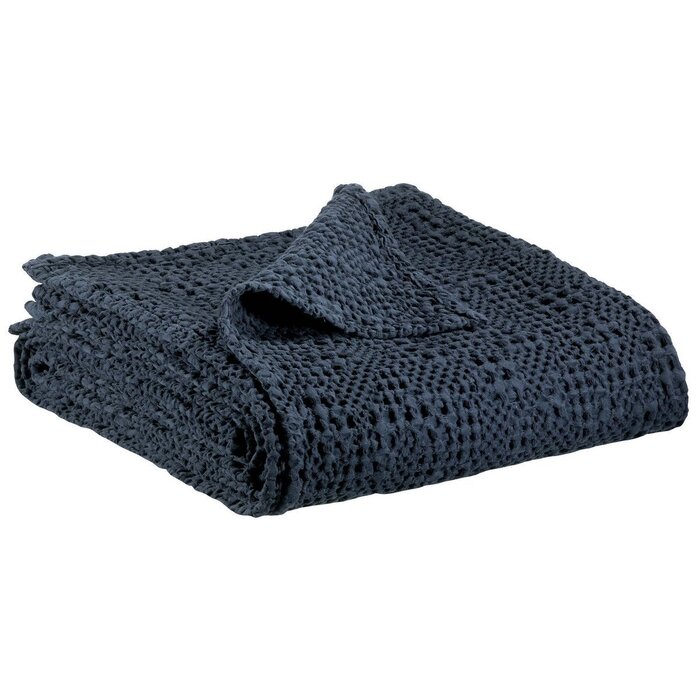 Plaid stonewashed Tana Cobalt 260 x 260