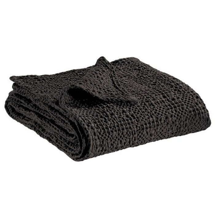 Plaid Stonewashed Tana Carbon 240 X 260