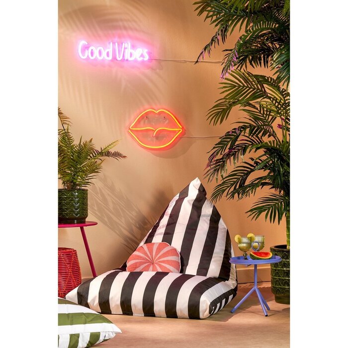 Neonverlichting Lippen - L40 x B28 cm - Rood