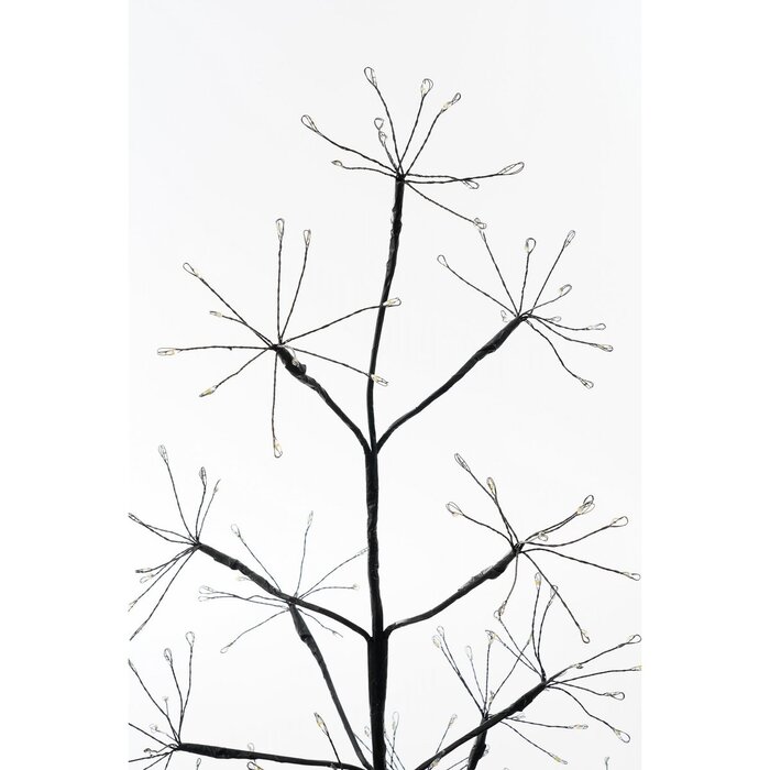 Lichtboom Buiten - H210 x Ø100 cm - Metaal - Zwart