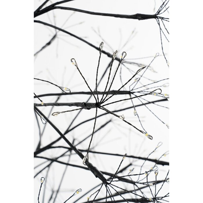 Lichtboom Buiten - H210 x Ø100 cm - Metaal - Zwart