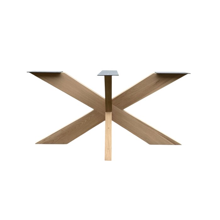 Wood & Work Eiken tafelpoot matrix