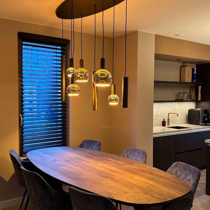 Wood & Work Deens ovaal met facetrand