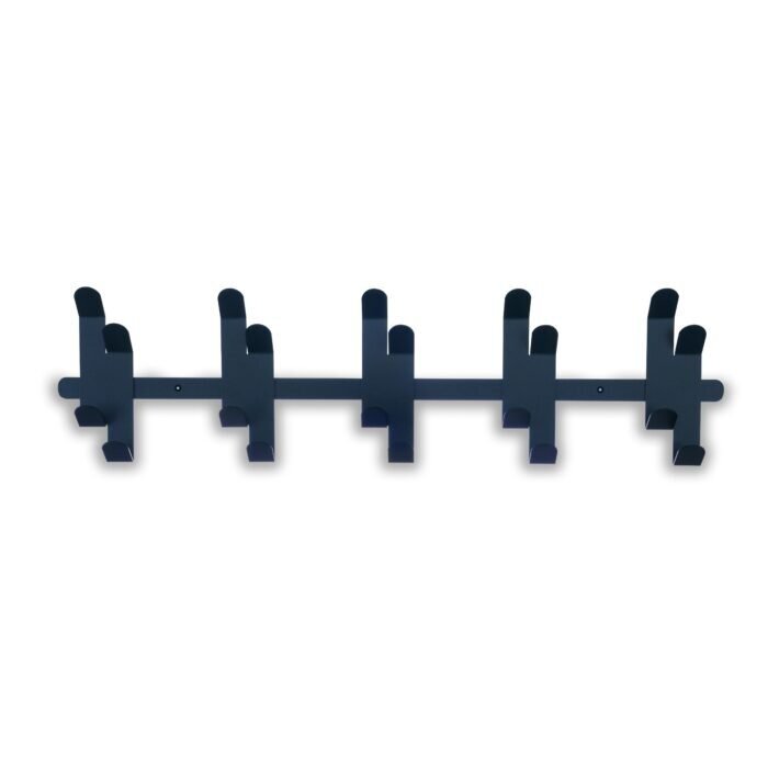 Gorillz Origami - Wandkapstok - 10 Dubbele - Kapstok Haken - Blauw