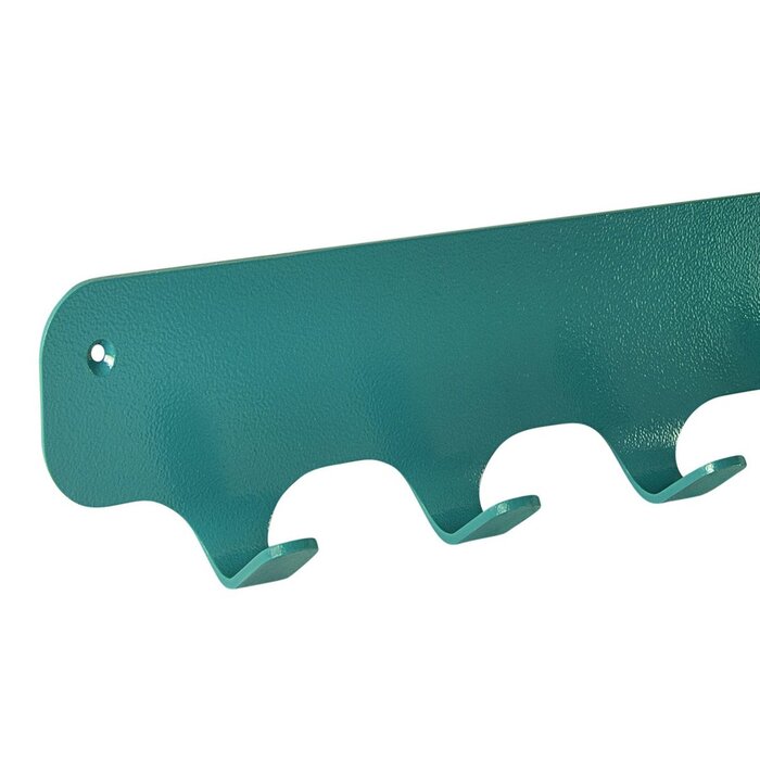 Gorillz Rounded Seven - Wandkapstok - 7 Kapstok Haken - Groen