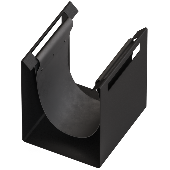 Gorillz Stash - Leer - Tijdschriftenhouder - Zwart