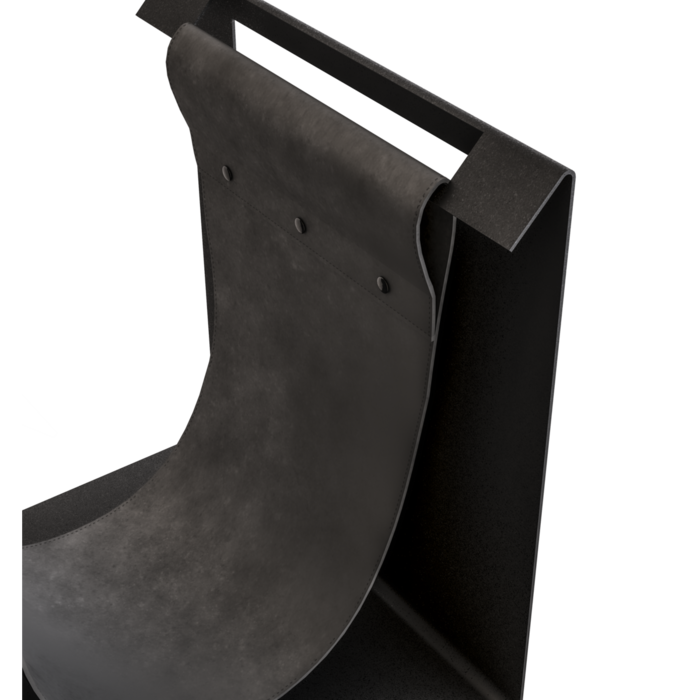 Gorillz Stash - Leer - Tijdschriftenhouder - Zwart