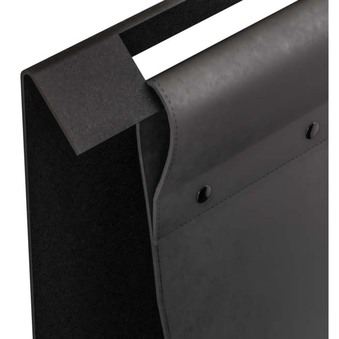 Gorillz Stash - Leer - Tijdschriftenhouder - Zwart