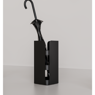 Gorillz Curvy - Paraplubak Parapluhouder - Zwart