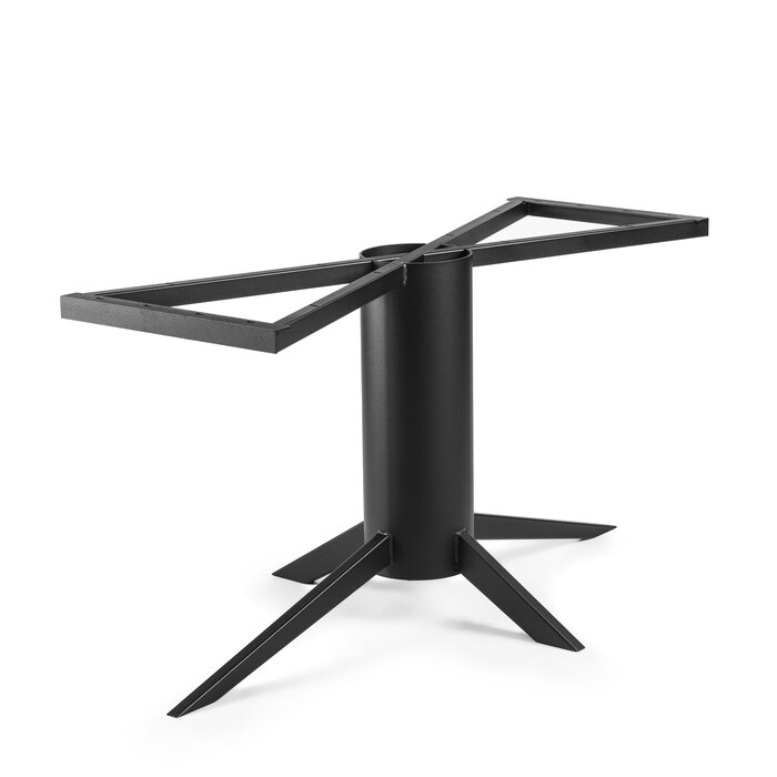 Wood & Work 3D tafelpoot met ronde buis