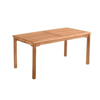 Tuintafel, 150x90 cm, teak