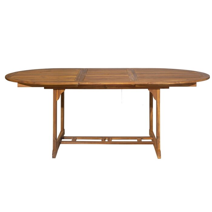 Tuintafel 150/200x100 cm ovaal