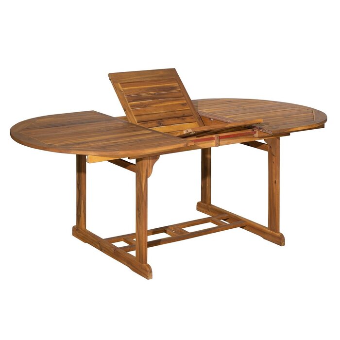 Tuintafel 150/200x100 cm ovaal