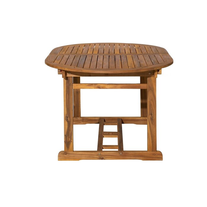 Tuintafel 150/200x100 cm ovaal