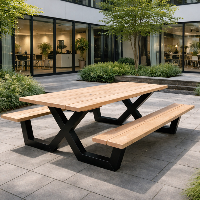 Wood & Work Picknick tafel douglas