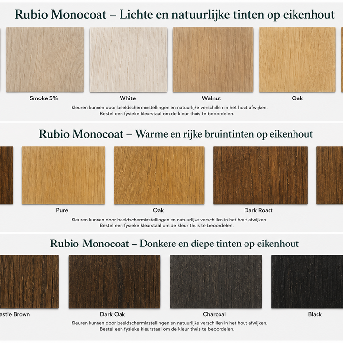 Wood & Work Kleurstaal wandplank bestellen