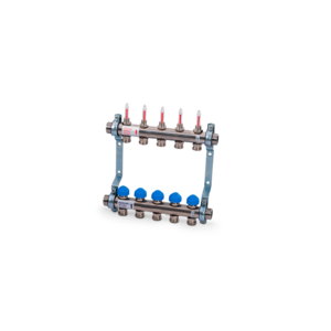 Zewotherm Dynamischer Verteiler für 8 Heizkreise mit DFM