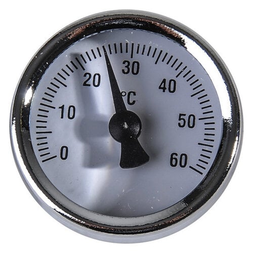 Zewotherm Aufsteck-Thermometer für Kugelhahn, VPE 1 Stück
