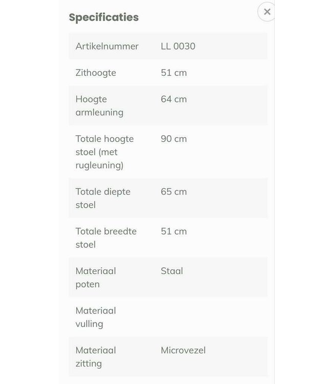 Eetkamerstoel Simon antraciet *nieuw