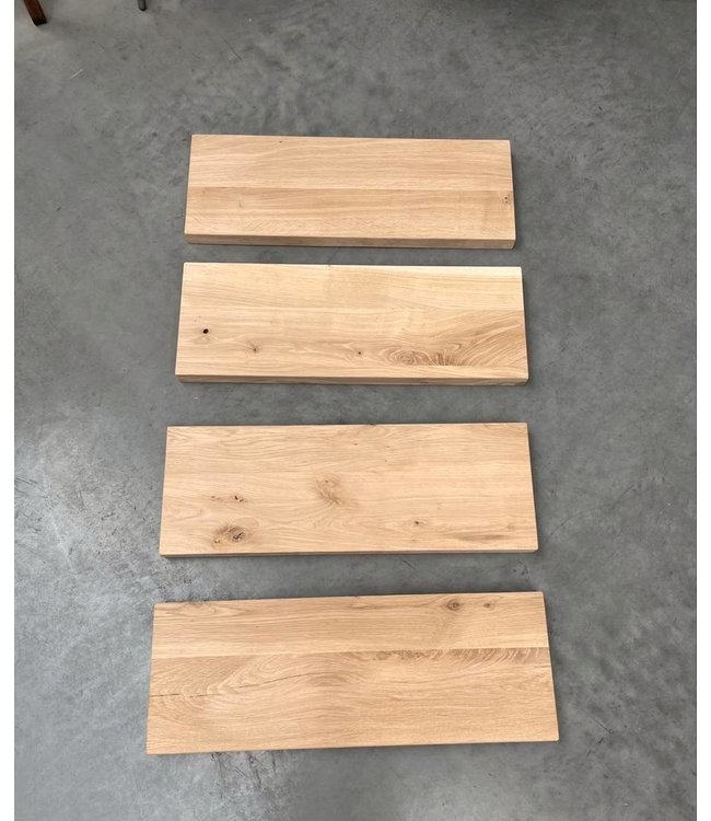 Massief eiken wandplanken