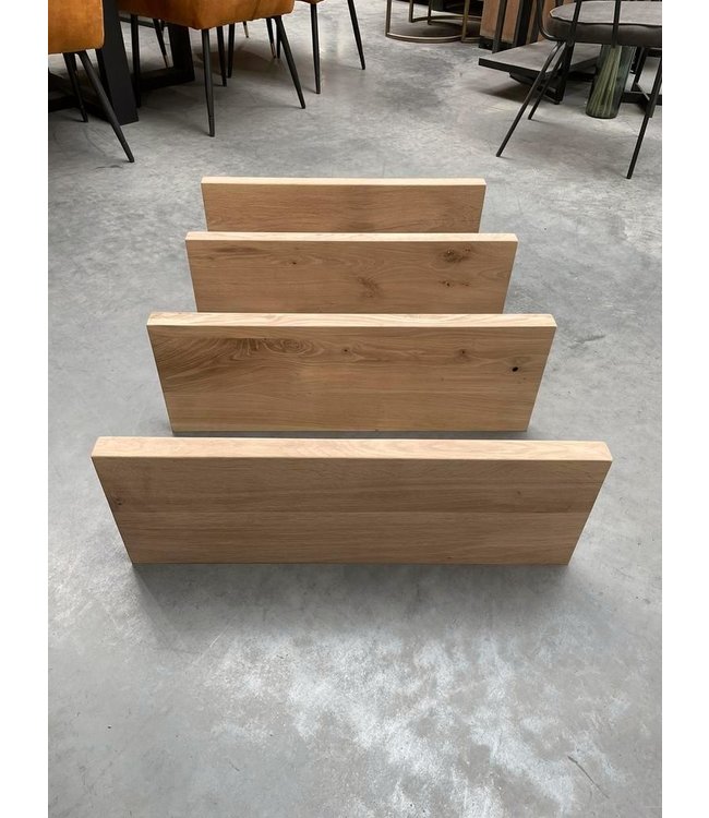Massief eiken wandplanken