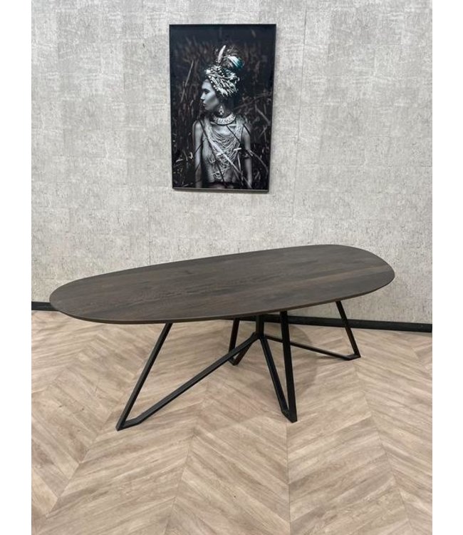 Organische eetkamertafels  200cm tot 300cm  *zelf samenstellen!