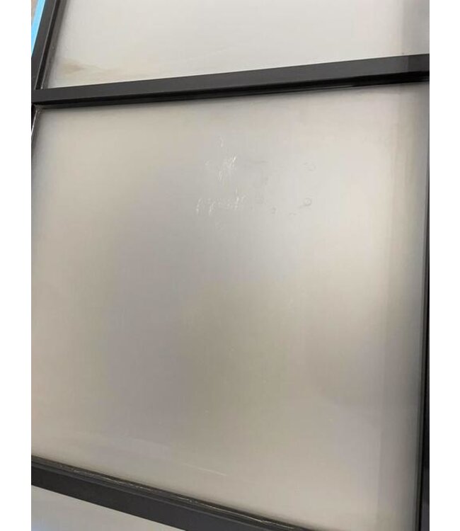 Taatsdeur enkel melkglas 2691 x 821  SALE 38