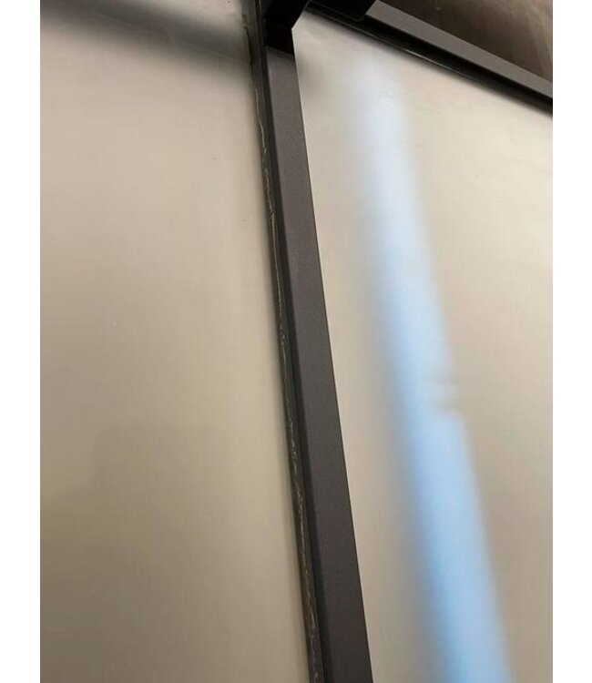 Taatsdeur enkel melkglas 2691 x 821  SALE 38