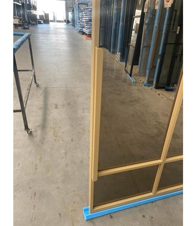 Taatsdeur gold metallic 2632x953 exacte maat sale 418.1