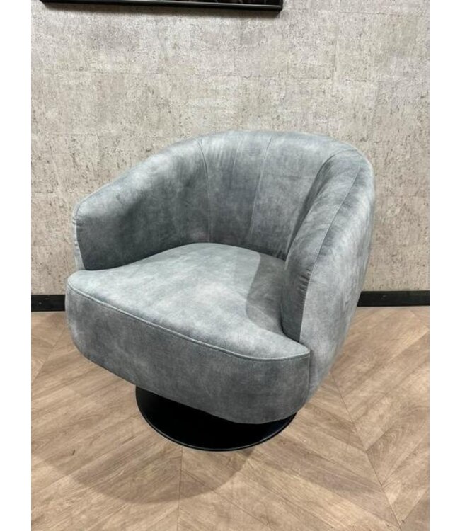 Luxe fauteuil grey bliss Barga towerliving *showroom