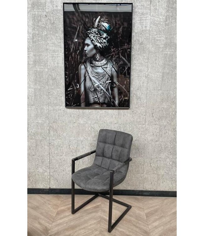 6x eetkamerstoel Simon cognac *nieuw ACTIE PRIJS!