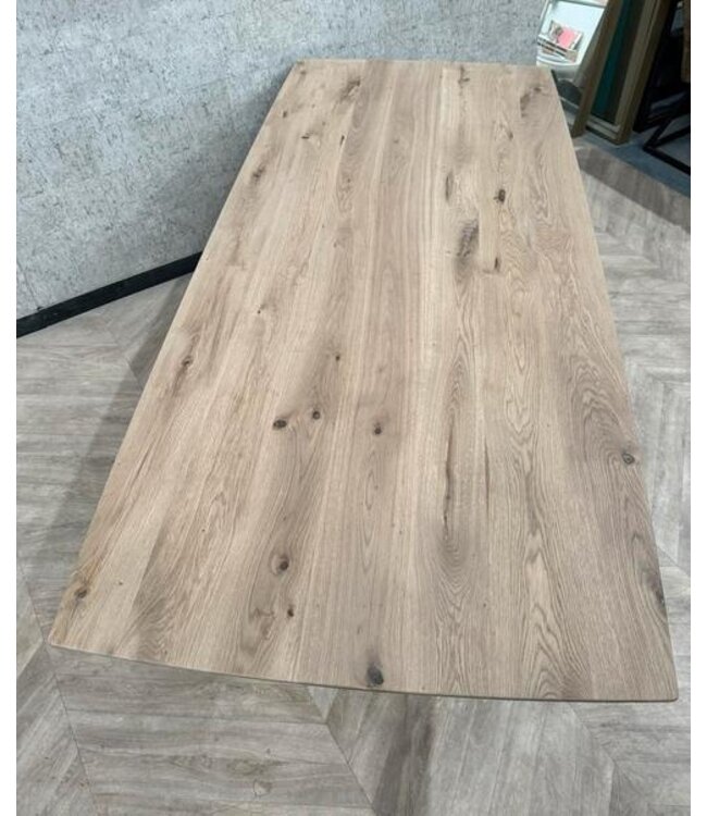 Deens rechthoekig eiken eettafel 220x100 Tinello *showroom