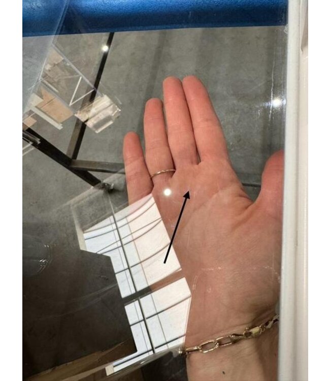 Kozijn deur wit 2633mm x 961mm *sale 127